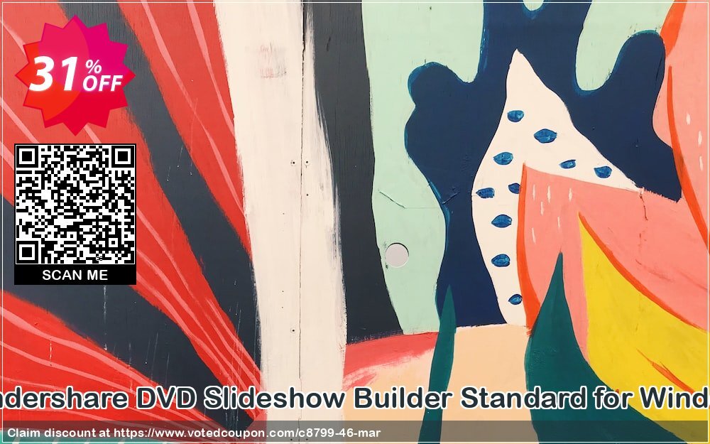 Wondershare DVD Slideshow Builder Standard for WINDOWS voted-on promotion codes