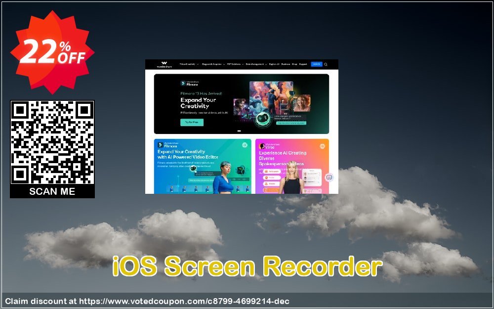 iOS Screen Recorder Coupon, discount Back to School 2023. Promotion: special promotions code of iOS Screen Recorder 2023