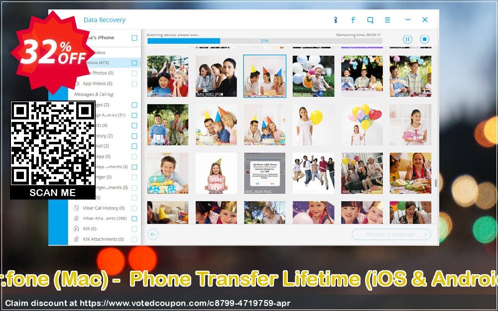 dr.fone, MAC -  Phone Transfer Lifetime, iOS & Android  Coupon, discount Dr.fone all site promotion-30% off. Promotion: Wonderful discount code of dr.fone -Android&iOS Switch(Mac) 2024