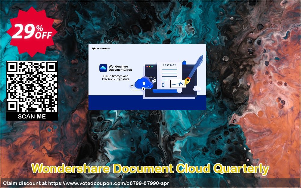 Wondershare Document Cloud Quarterly Coupon, discount 26% OFF Wondershare Document Cloud Quarterly, verified. Promotion: Wondrous discounts code of Wondershare Document Cloud Quarterly, tested & approved