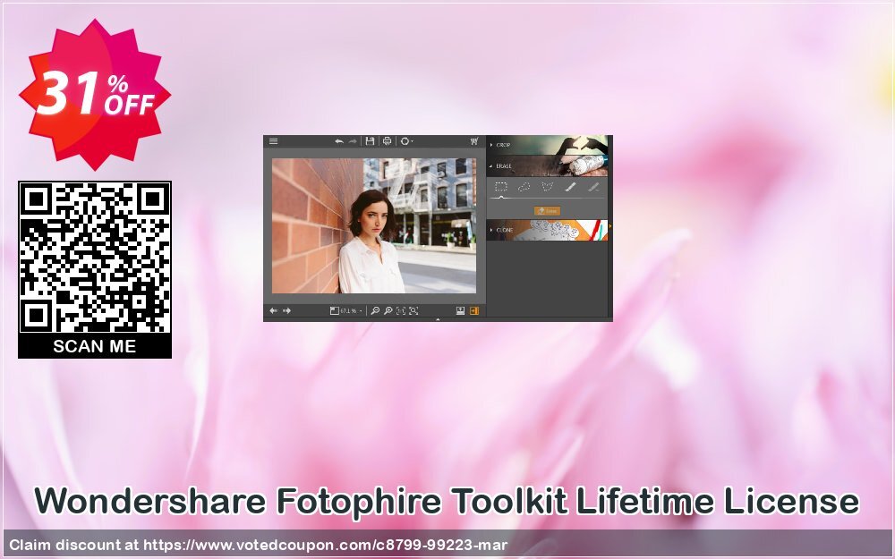 Wondershare Fotophire Toolkit Lifetime Plan voted-on promotion codes