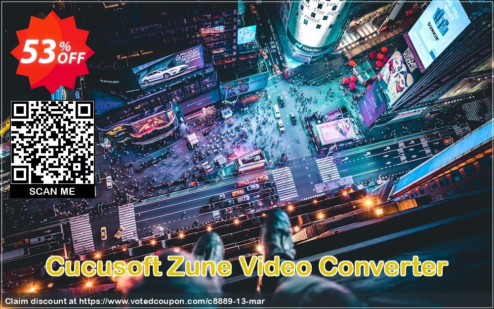 Cucusoft Zune Video Converter Coupon, discount Cucusoft Zune Video Converter amazing deals code 2024. Promotion: Cucusoft discount coupons (8889)