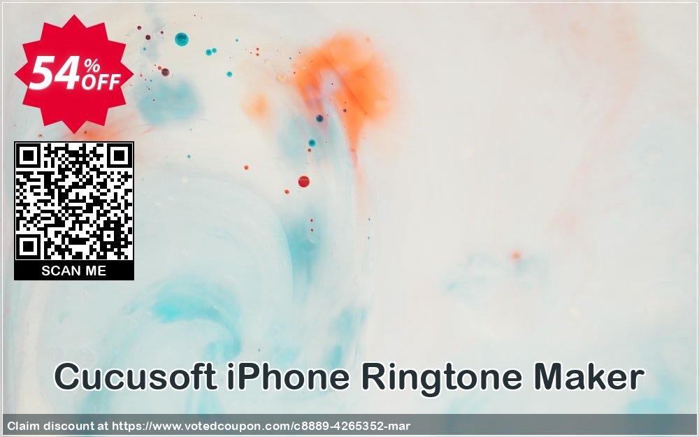 Cucusoft iPhone Ringtone Maker Coupon Code May 2024, 54% OFF - VotedCoupon