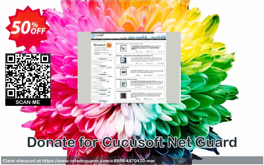 Donate for Cucusoft Net Guard Coupon Code Apr 2024, 50% OFF - VotedCoupon