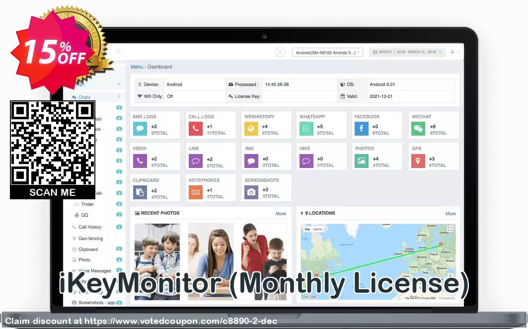 iKeyMonitor, Monthly Plan  Coupon Code Apr 2024, 15% OFF - VotedCoupon