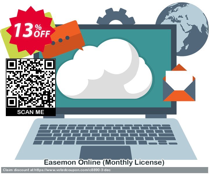 Easemon Online, Monthly Plan  Coupon, discount 10% OFF Easemon Online (Monthly License), verified. Promotion: Marvelous discounts code of Easemon Online (Monthly License), tested & approved