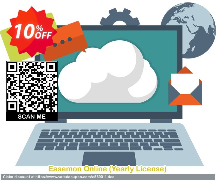Easemon Online, Yearly Plan  Coupon, discount 10% OFF Easemon Online (Yearly License), verified. Promotion: Marvelous discounts code of Easemon Online (Yearly License), tested & approved