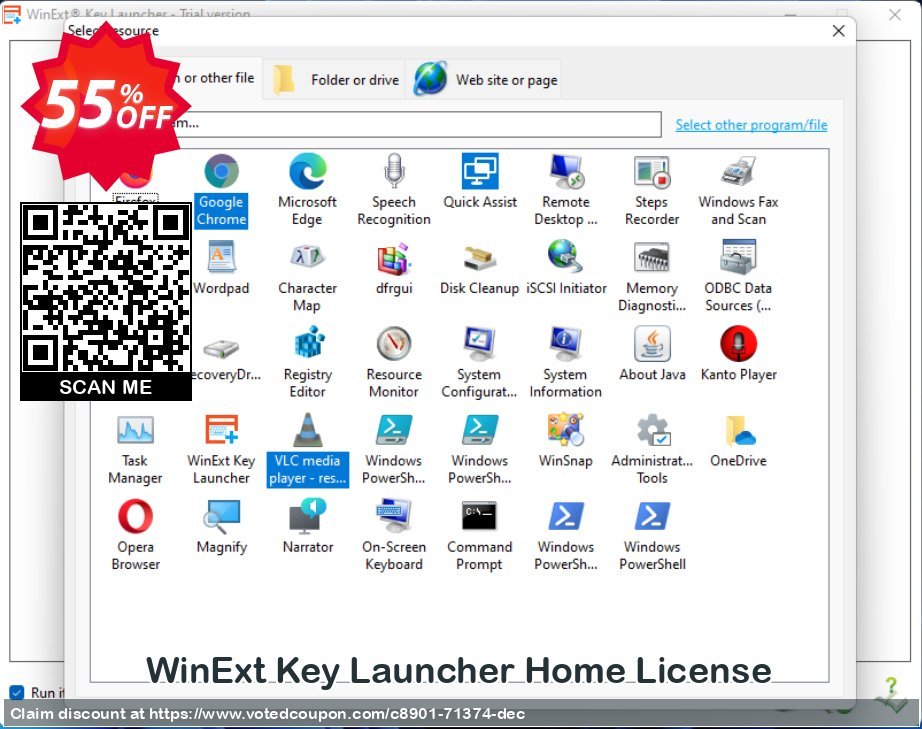 WinExt Key Launcher Home Plan Coupon, discount 55% OFF WinExt Key Launcher Personal License, verified. Promotion: Awesome offer code of WinExt Key Launcher Personal License, tested & approved