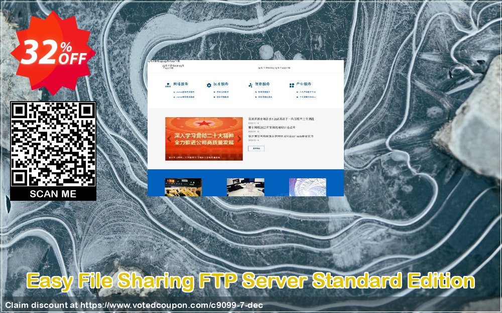 Easy File Sharing FTP Server Standard Edition Coupon, discount Web File Management coupon (9099). Promotion: EFS Software coupon