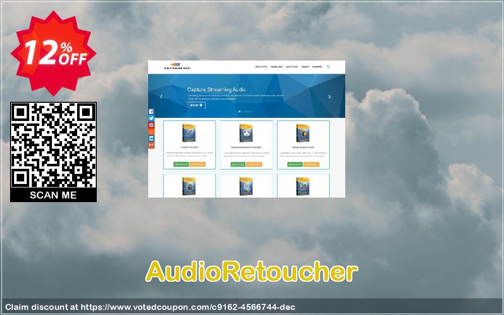 AudioRetoucher Coupon, discount AudioRetoucher stirring offer code 2023. Promotion: stirring offer code of AudioRetoucher 2023
