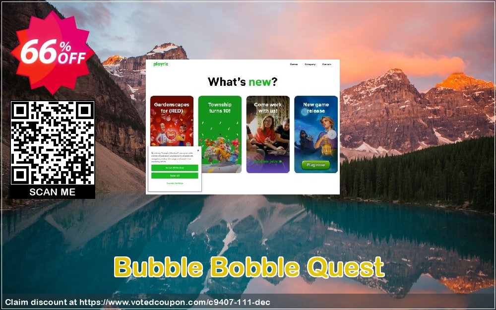 Bubble Bobble Quest Coupon, discount Astatix Coupon. Promotion: 