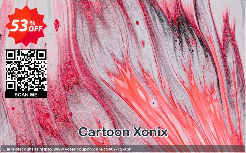 Cartoon Xonix Coupon, discount Discount 50% for all products. Promotion: