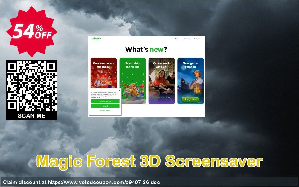 Magic Forest 3D Screensaver Coupon, discount Discount 50% for all products. Promotion: 