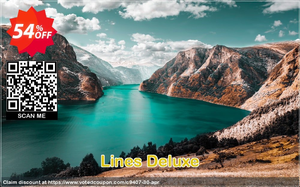 Lines Deluxe Coupon, discount Discount 50% for all products. Promotion: 