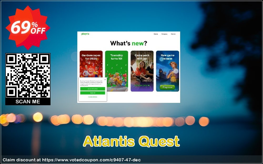 Atlantis Quest Coupon, discount Astatix Coupon. Promotion: 