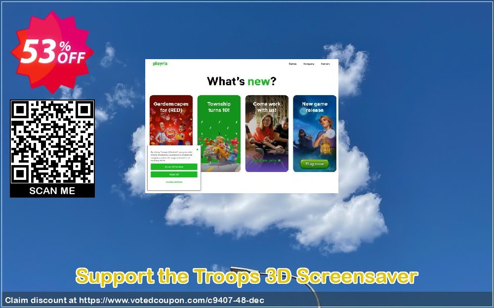 Support the Troops 3D Screensaver Coupon Code Apr 2024, 53% OFF - VotedCoupon