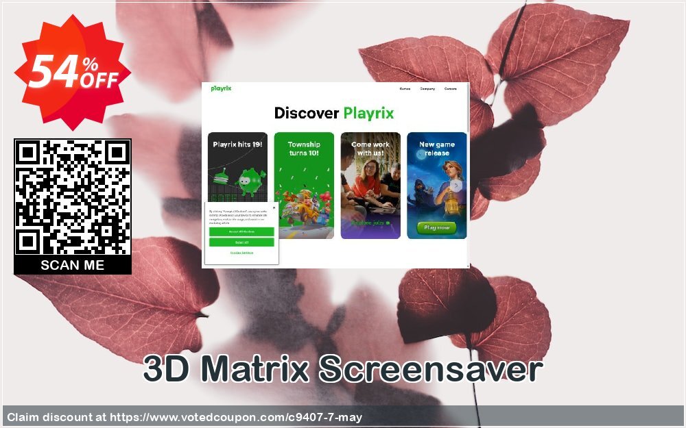 3D Matrix Screensaver Coupon Code Jun 2024, 54% OFF - VotedCoupon