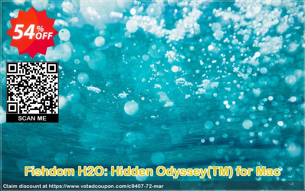 Fishdom H2O: Hidden Odyssey, TM for MAC Coupon, discount Discount 50% for all products. Promotion: 