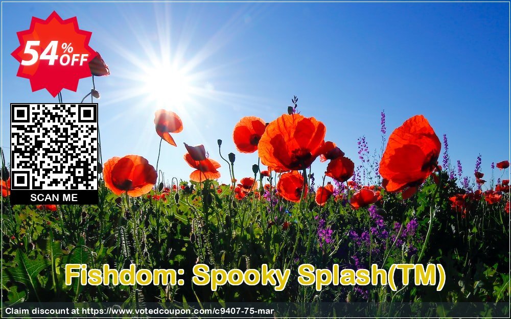 Fishdom: Spooky Splash, TM  Coupon, discount Discount 50% for all products. Promotion: 