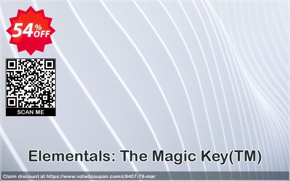 Elementals: The Magic Key, TM  Coupon Code Apr 2024, 54% OFF - VotedCoupon