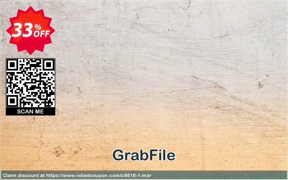 GrabFile Coupon Code May 2024, 33% OFF - VotedCoupon