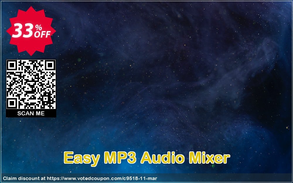 Easy MP3 Audio Mixer Coupon, discount JKLNSoft coupon 9518. Promotion: JKLN Soft discount 9518