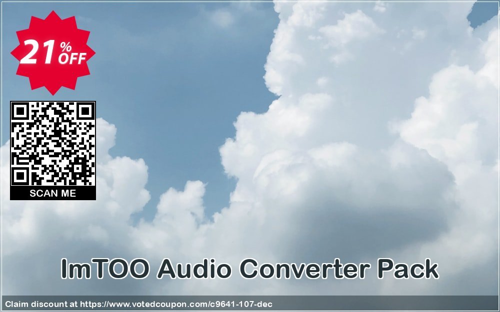 ImTOO Audio Converter Pack Coupon, discount ImTOO coupon discount (9641). Promotion: ImTOO promo code