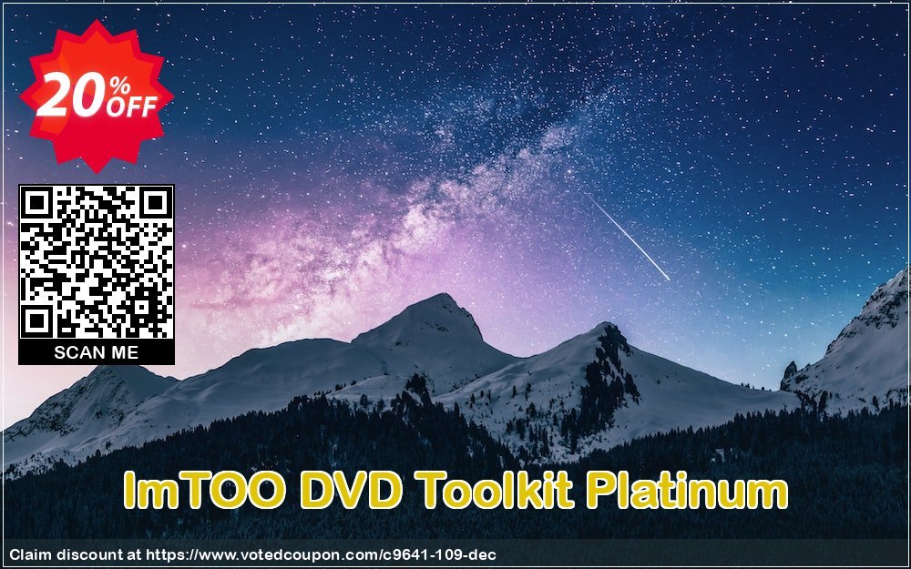 ImTOO DVD Toolkit Platinum Coupon, discount ImTOO coupon discount (9641). Promotion: ImTOO promo code