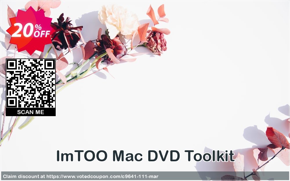 ImTOO MAC DVD Toolkit Coupon Code Apr 2024, 20% OFF - VotedCoupon