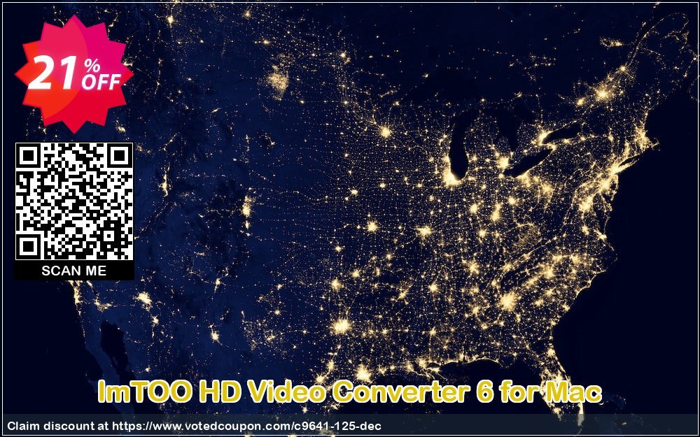 ImTOO HD Video Converter 6 for MAC Coupon, discount ImTOO coupon discount (9641). Promotion: ImTOO promo code