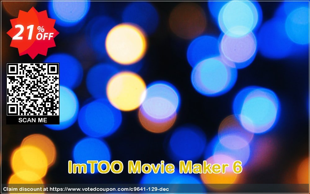 ImTOO Movie Maker 6 Coupon, discount ImTOO coupon discount (9641). Promotion: ImTOO promo code