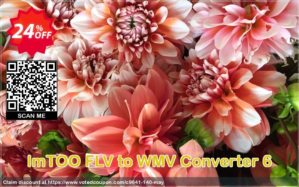 ImTOO FLV to WMV Converter 6 Coupon Code May 2024, 24% OFF - VotedCoupon