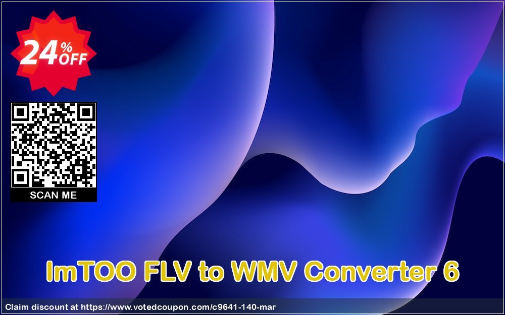 ImTOO FLV to WMV Converter 6 Coupon, discount ImTOO coupon discount (9641). Promotion: ImTOO promo code