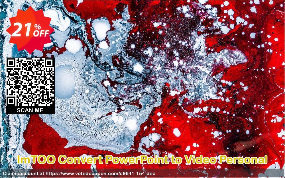 ImTOO Convert PowerPoint to Video Personal Coupon Code Apr 2024, 21% OFF - VotedCoupon