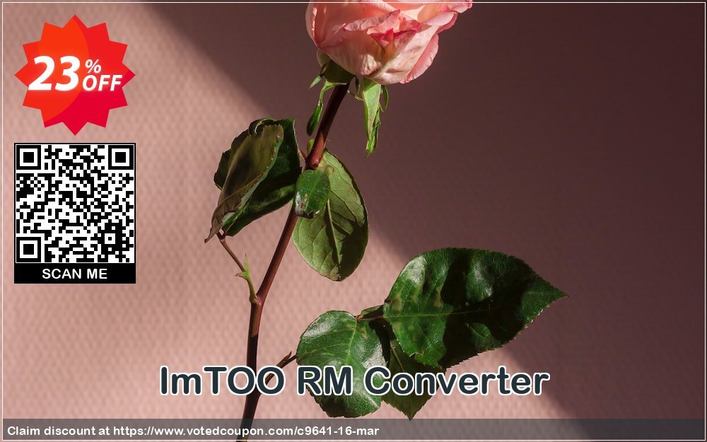 ImTOO RM Converter Coupon, discount ImTOO coupon discount (9641). Promotion: ImTOO promo code