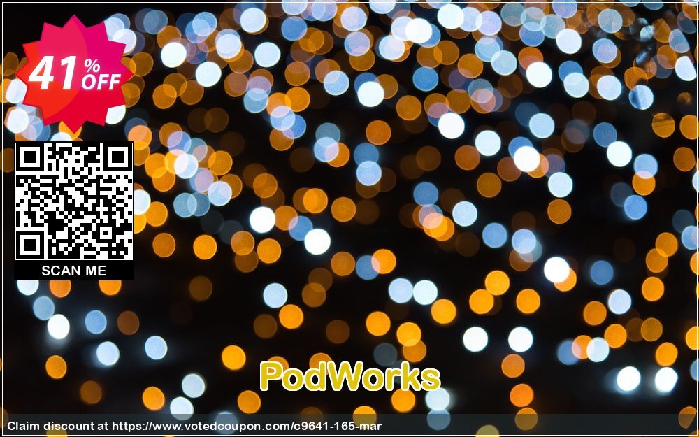 PodWorks Coupon Code Apr 2024, 41% OFF - VotedCoupon