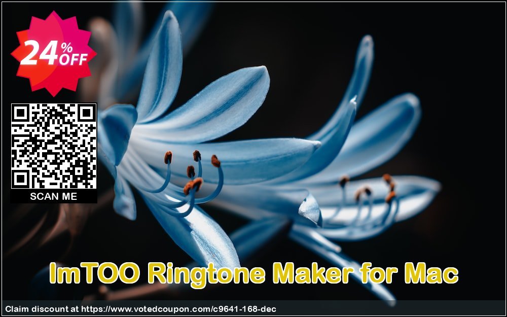 ImTOO Ringtone Maker for MAC Coupon, discount ImTOO coupon discount (9641). Promotion: ImTOO promo code