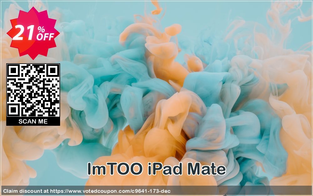 ImTOO iPad Mate Coupon, discount ImTOO coupon discount (9641). Promotion: ImTOO promo code