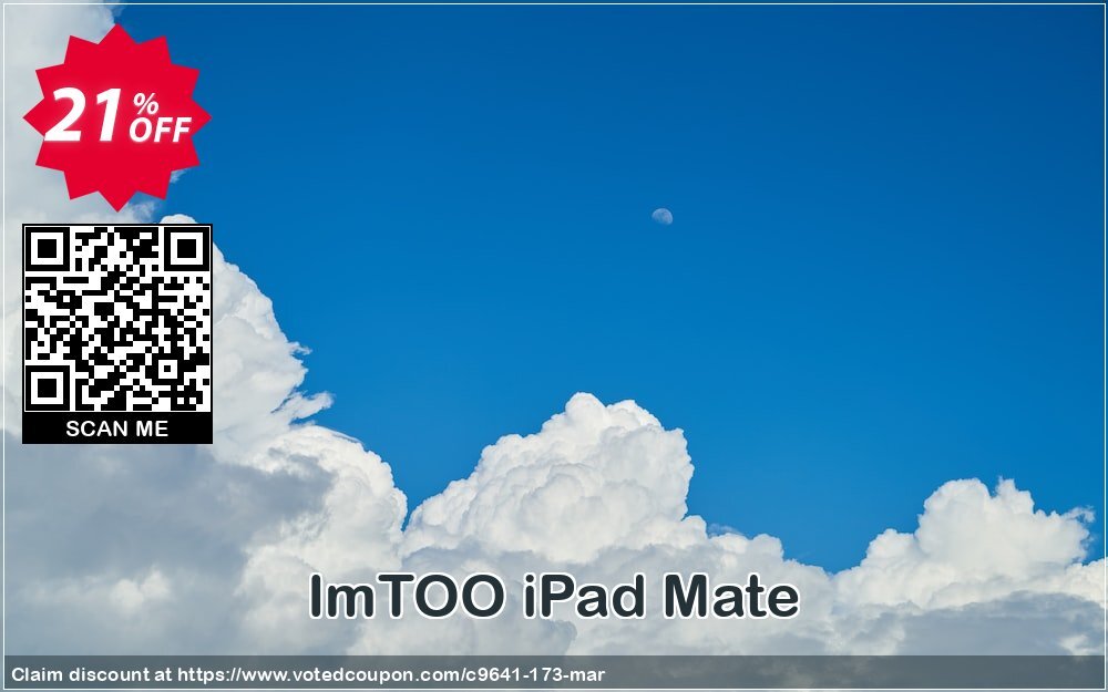 ImTOO iPad Mate Coupon, discount ImTOO coupon discount (9641). Promotion: ImTOO promo code