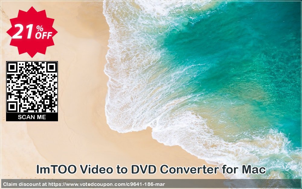 ImTOO Video to DVD Converter for MAC Coupon Code Apr 2024, 21% OFF - VotedCoupon