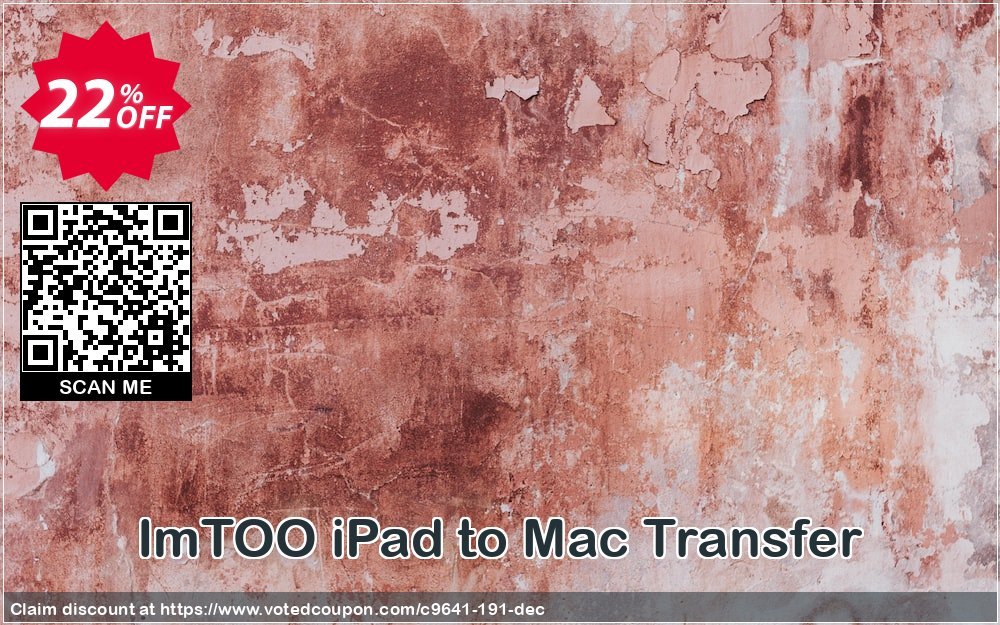 ImTOO iPad to MAC Transfer Coupon, discount ImTOO coupon discount (9641). Promotion: ImTOO promo code
