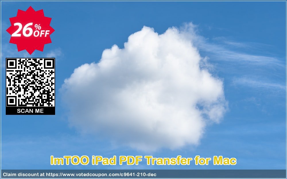 ImTOO iPad PDF Transfer for MAC Coupon Code Apr 2024, 26% OFF - VotedCoupon