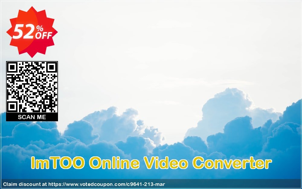 ImTOO Online Video Converter Coupon Code May 2024, 52% OFF - VotedCoupon