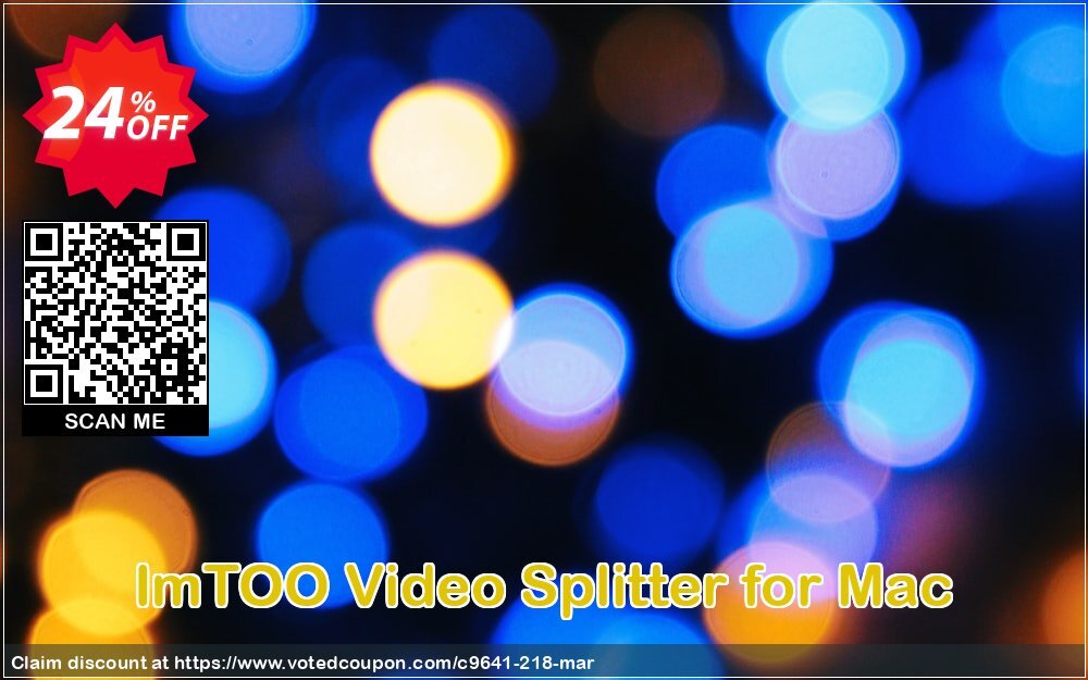 ImTOO Video Splitter for MAC Coupon, discount ImTOO coupon discount (9641). Promotion: ImTOO promo code