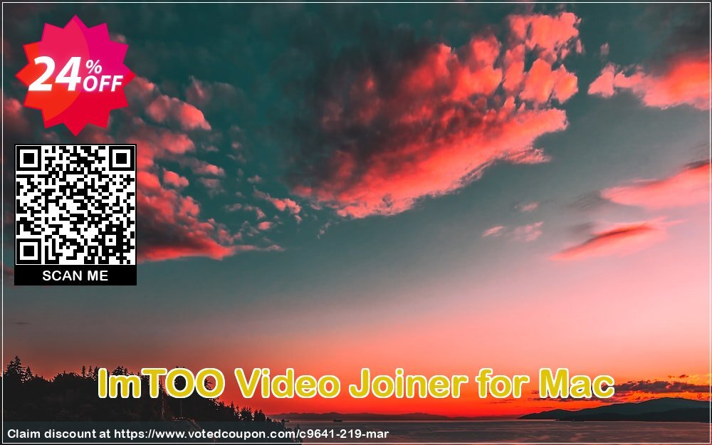 ImTOO Video Joiner for MAC Coupon, discount ImTOO coupon discount (9641). Promotion: ImTOO promo code