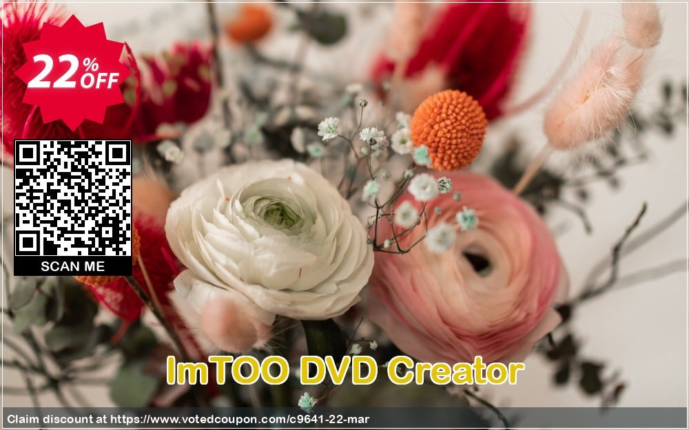 ImTOO DVD Creator Coupon, discount ImTOO coupon discount (9641). Promotion: ImTOO promo code