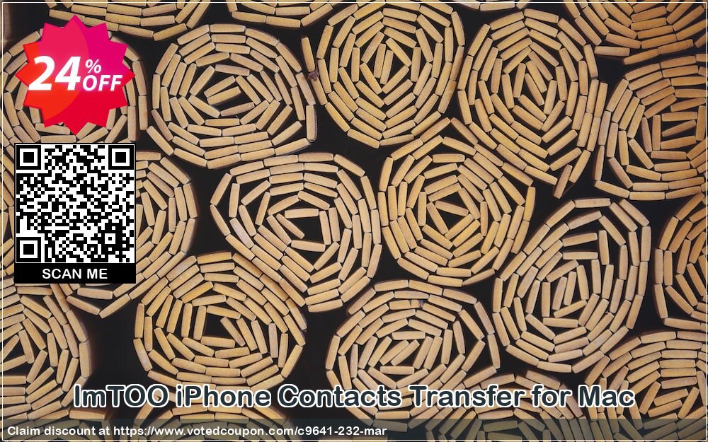 ImTOO iPhone Contacts Transfer for MAC Coupon, discount ImTOO coupon discount (9641). Promotion: ImTOO promo code