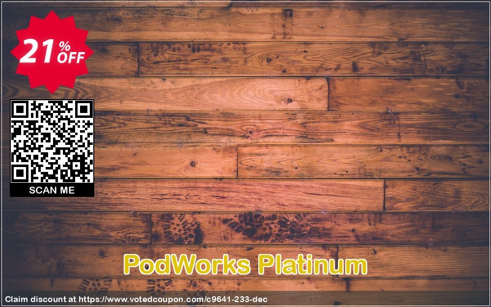 PodWorks Platinum Coupon, discount ImTOO coupon discount (9641). Promotion: ImTOO promo code
