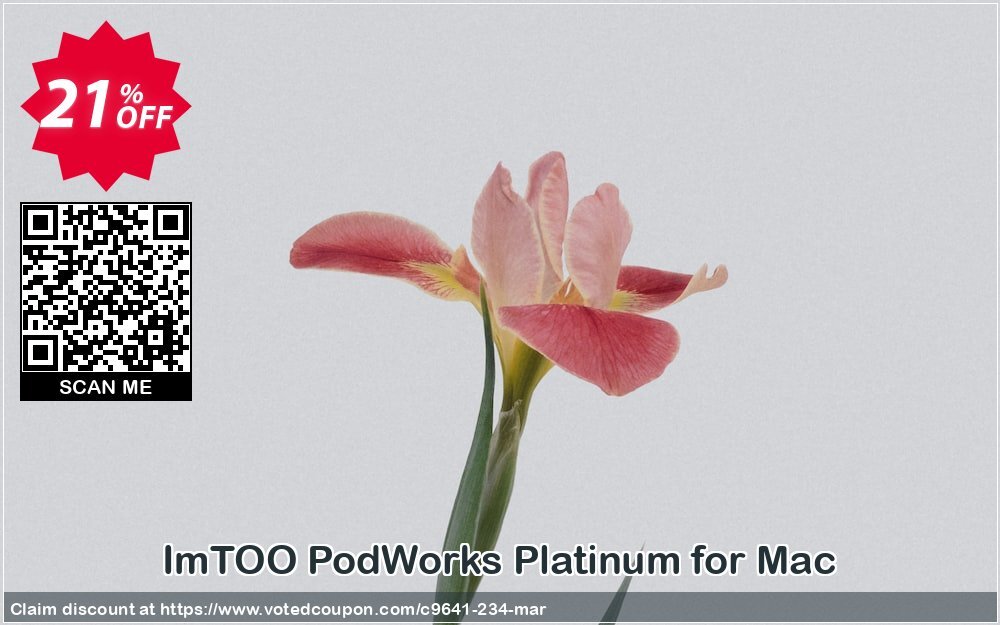 ImTOO PodWorks Platinum for MAC Coupon Code Apr 2024, 21% OFF - VotedCoupon