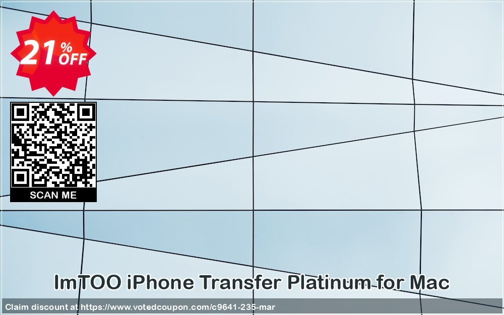 ImTOO iPhone Transfer Platinum for MAC Coupon, discount ImTOO coupon discount (9641). Promotion: ImTOO promo code